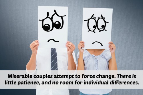 unhappy couples