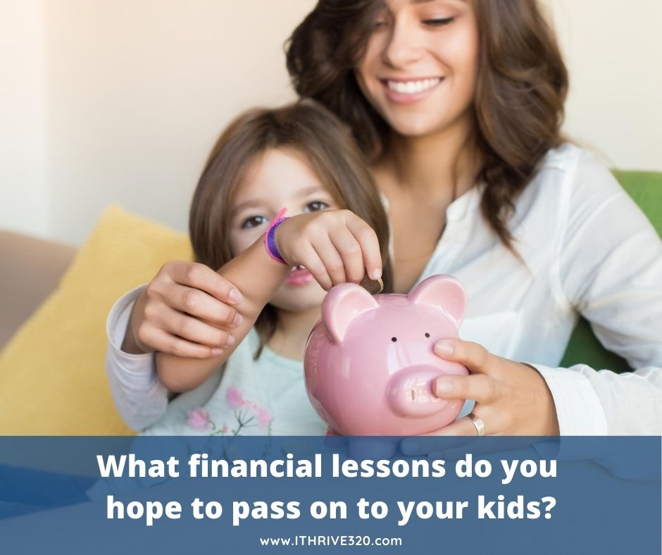 Financial lessons and kids question