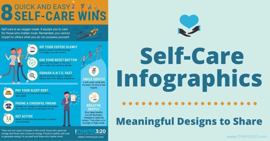 Self-Care Infographics for Your Website